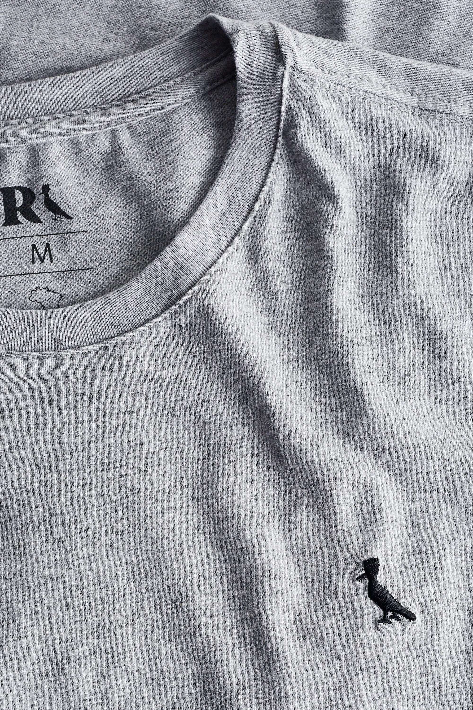 CAMISETA RESERVA MAS PARIS CINZA MESCLA