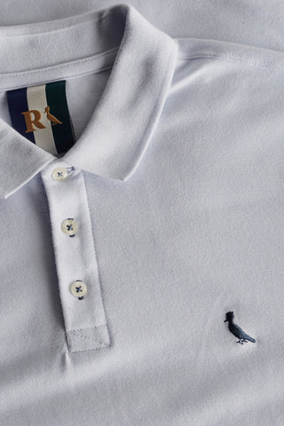 POLO RSV MAS REGULAR PIQUET NEW BASIC BRANCO