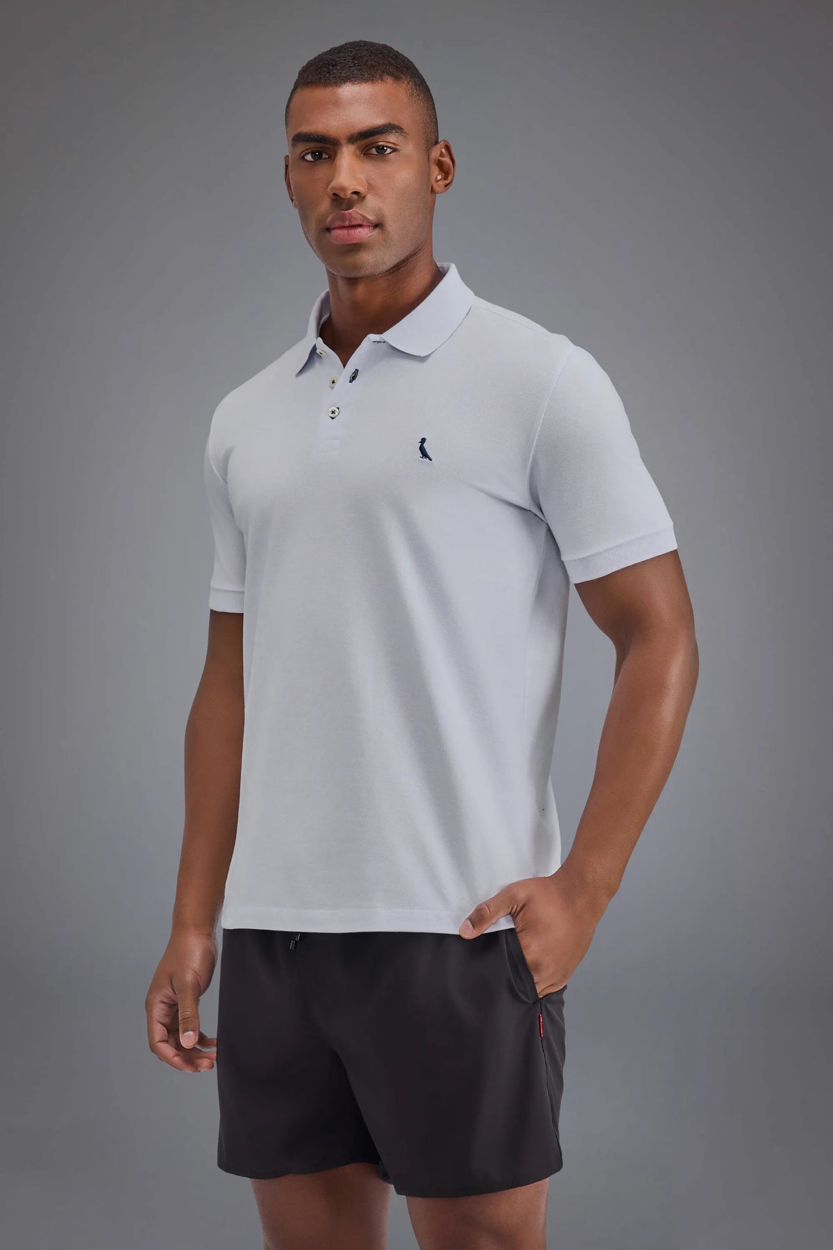 POLO RSV MAS REGULAR PIQUET NEW BASIC BRANCO