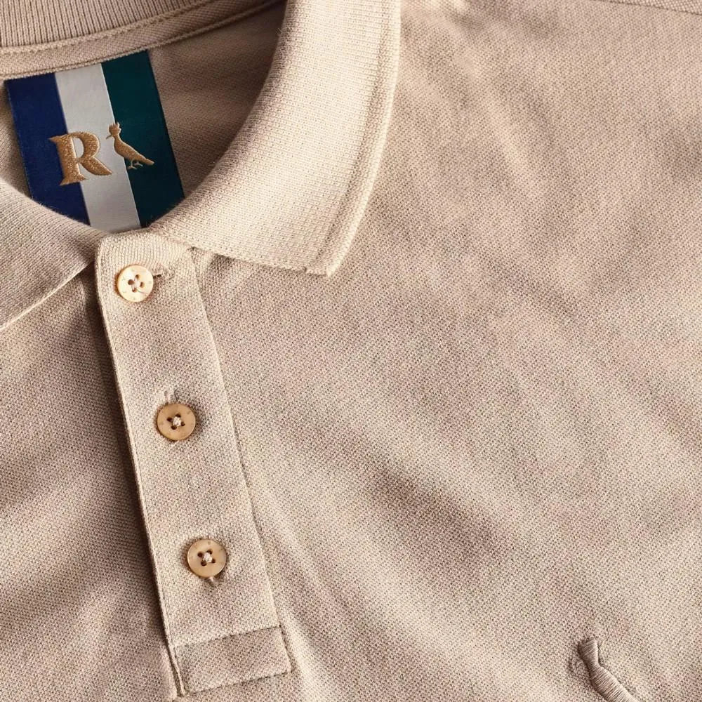 POLO RSV MAS REGULAR PIQUET NEW BASIC GENGIBRE