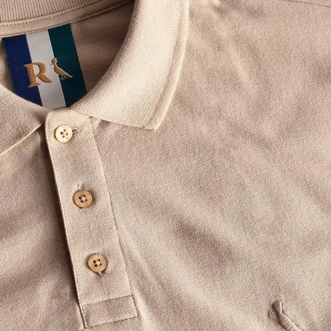 POLO RSV MAS REGULAR PIQUET NEW BASIC GENGIBRE