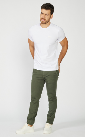 CAMISETA MAS COTTON AEROPOSTALE BRANCO