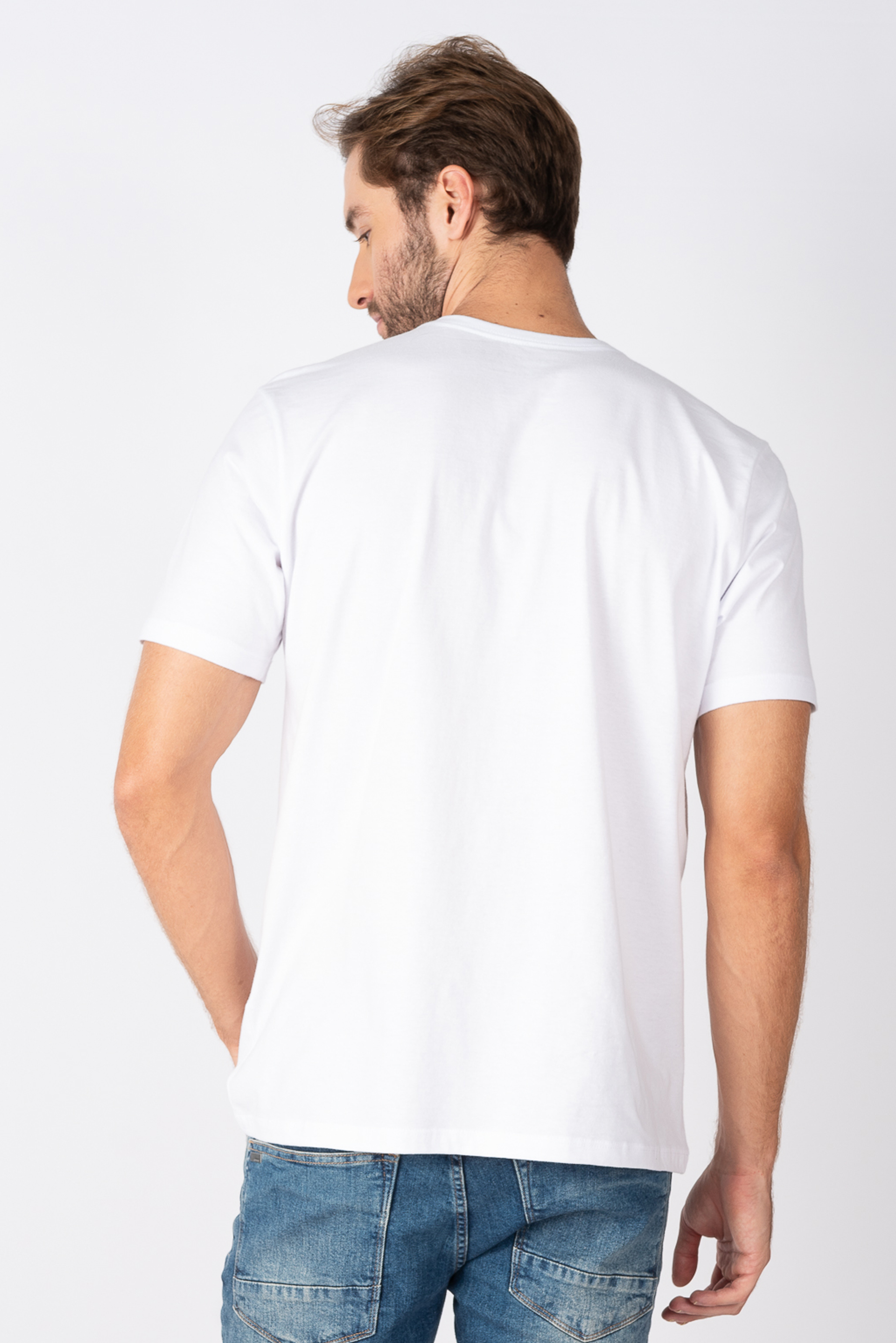 CAMISETA MASC MC COMFORT SILKADA BRANCO