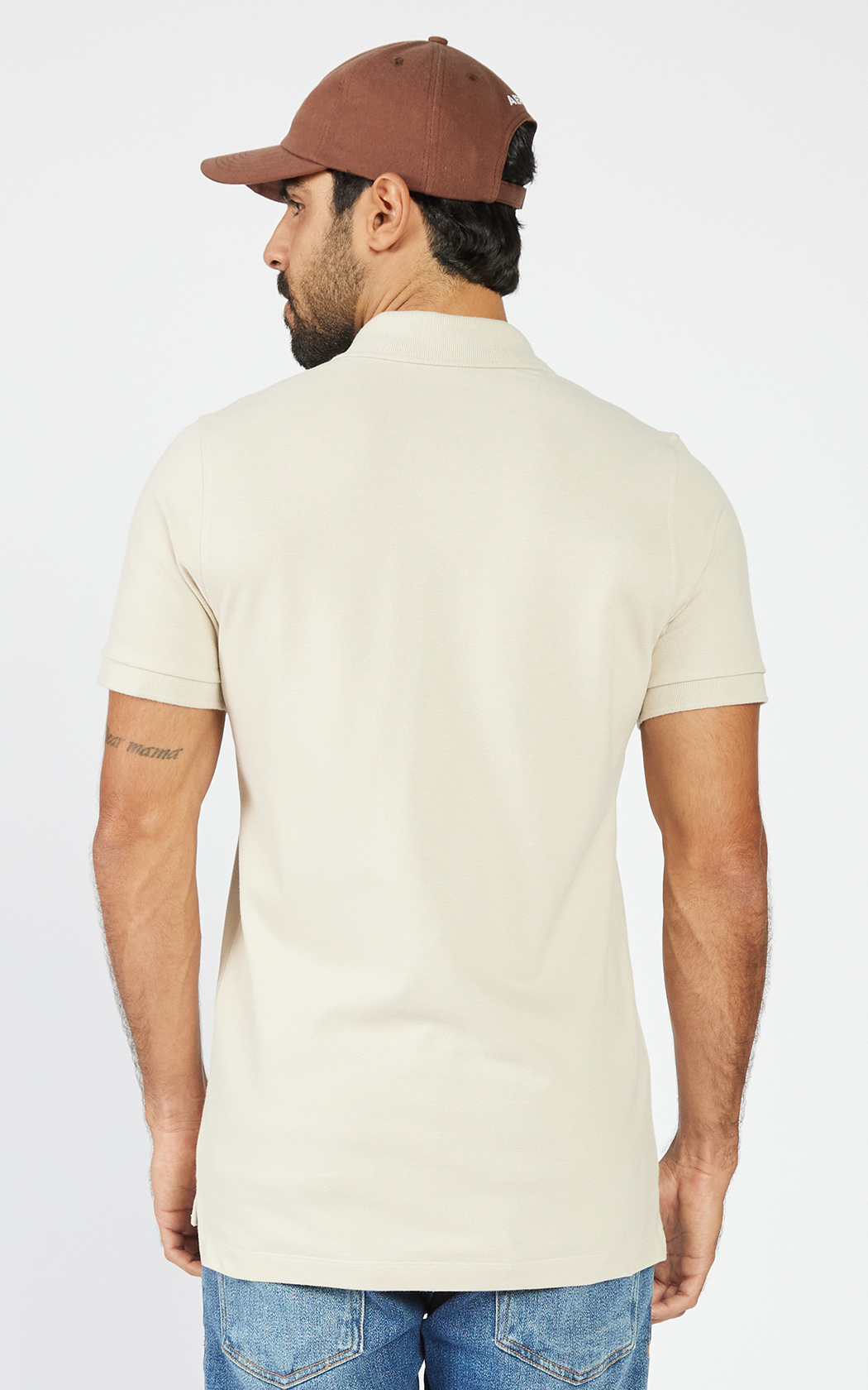 POLO MAS MC AEROPOSTALE AREIA