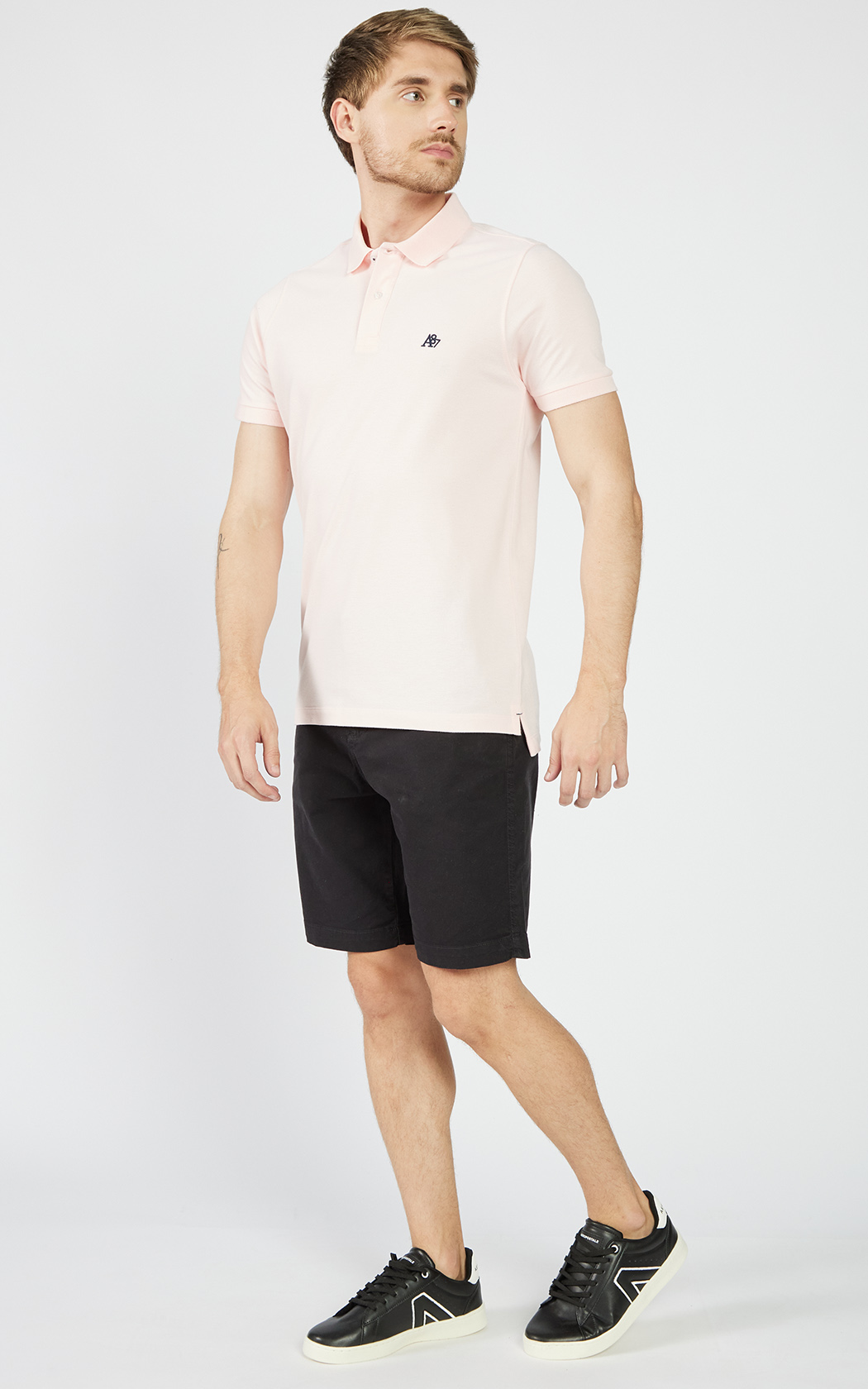 POLO MAS MC AEROPOSTALE ROSA