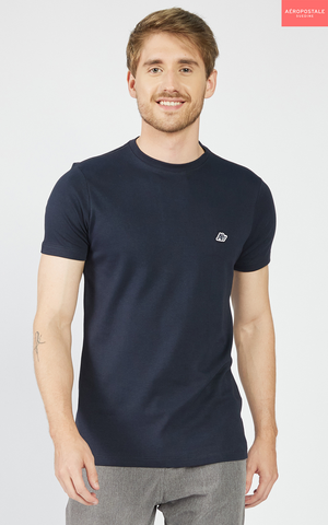 CAMISETA MAS MC SUEDINE AEROPOSTALE MARINHO