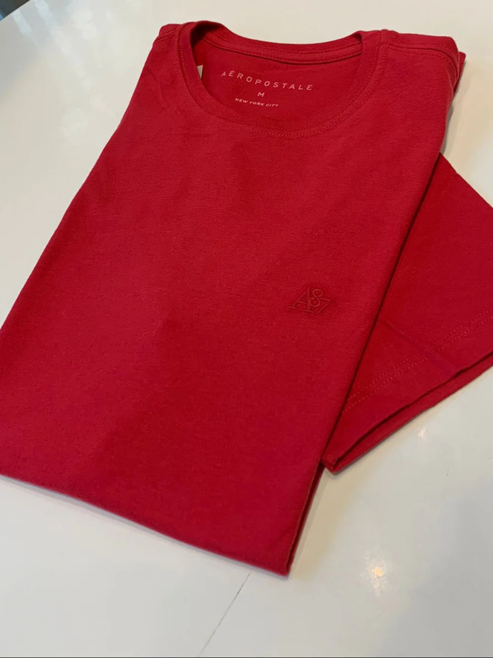 CAMISETA MAS MC A87 AEROPOSTALE VERMELHO