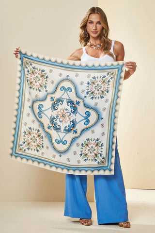 LENCO FEM DOCE TRAMA OFF WHITE