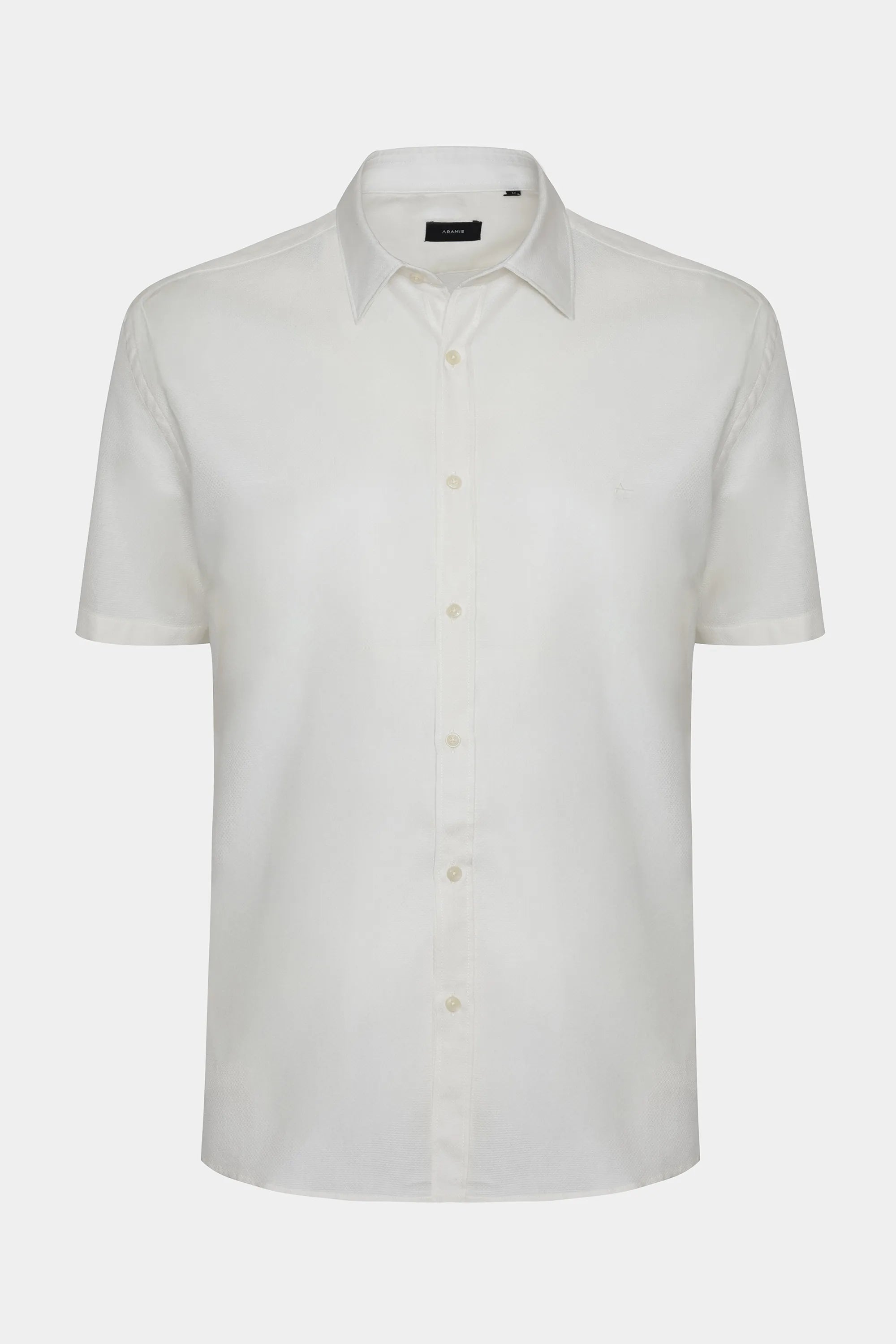 CAMISA MC ARAMIS REG LOOP MAQUINETADA OFF WHITE