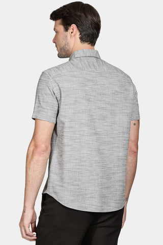 CAMISA MC ARAMIS REG LOOP FLAME BOSCO PRETO