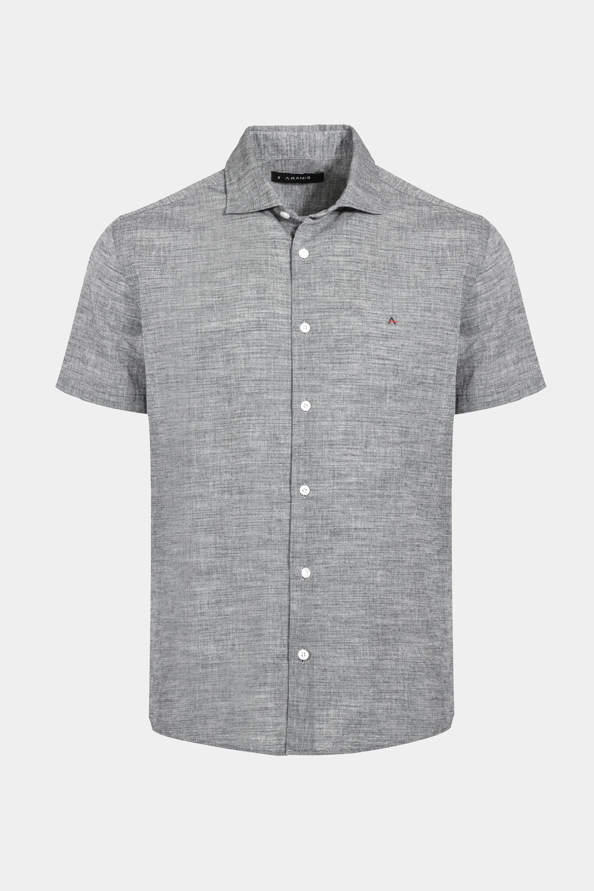 CAMISA MC ARAMIS REG LOOP FLAME BOSCO PRETO