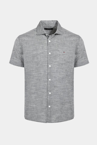 CAMISA MC ARAMIS REG LOOP FLAME BOSCO PRETO