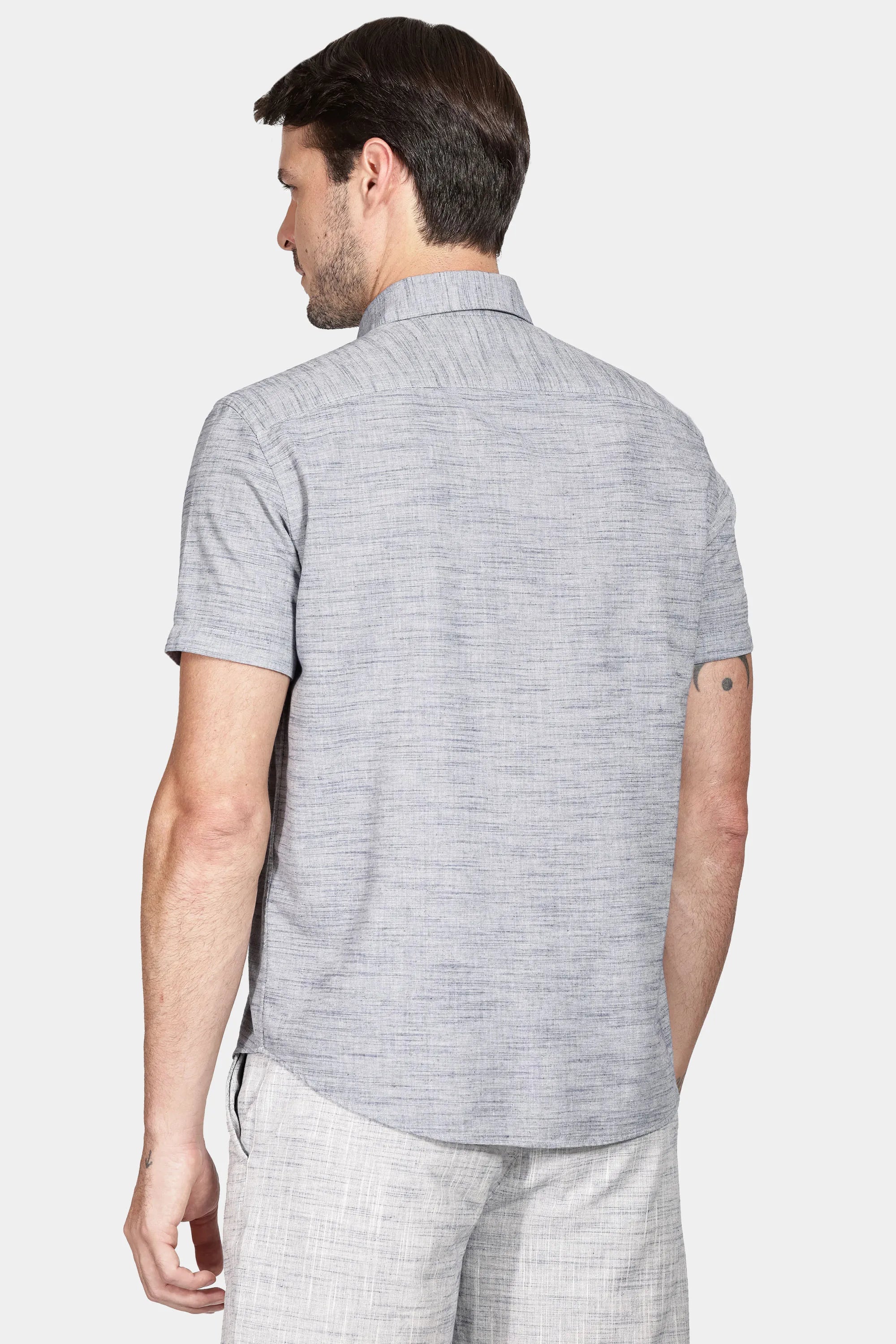 CAMISA MC ARAMIS REG LOOP FLAME BOSCO MARINHO