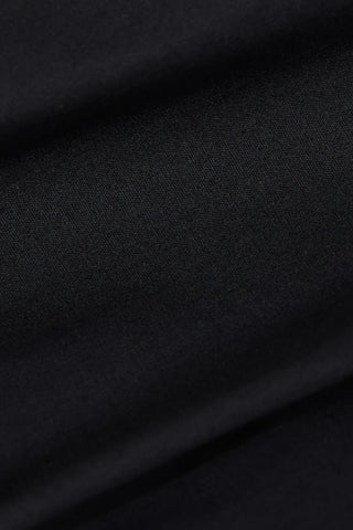 CAMISA MC SLIM TRICOLINE STRETCH LISO PRETO