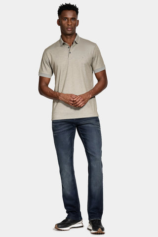 POLO MAS MC INTERLOCK ALGODAO PIMA TECH OLIVA