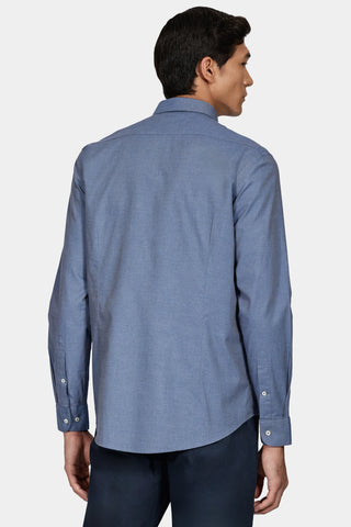 CAMISA MAS ML ARAMIS FIL A FIL ANTILIA AZUL CLASSICO