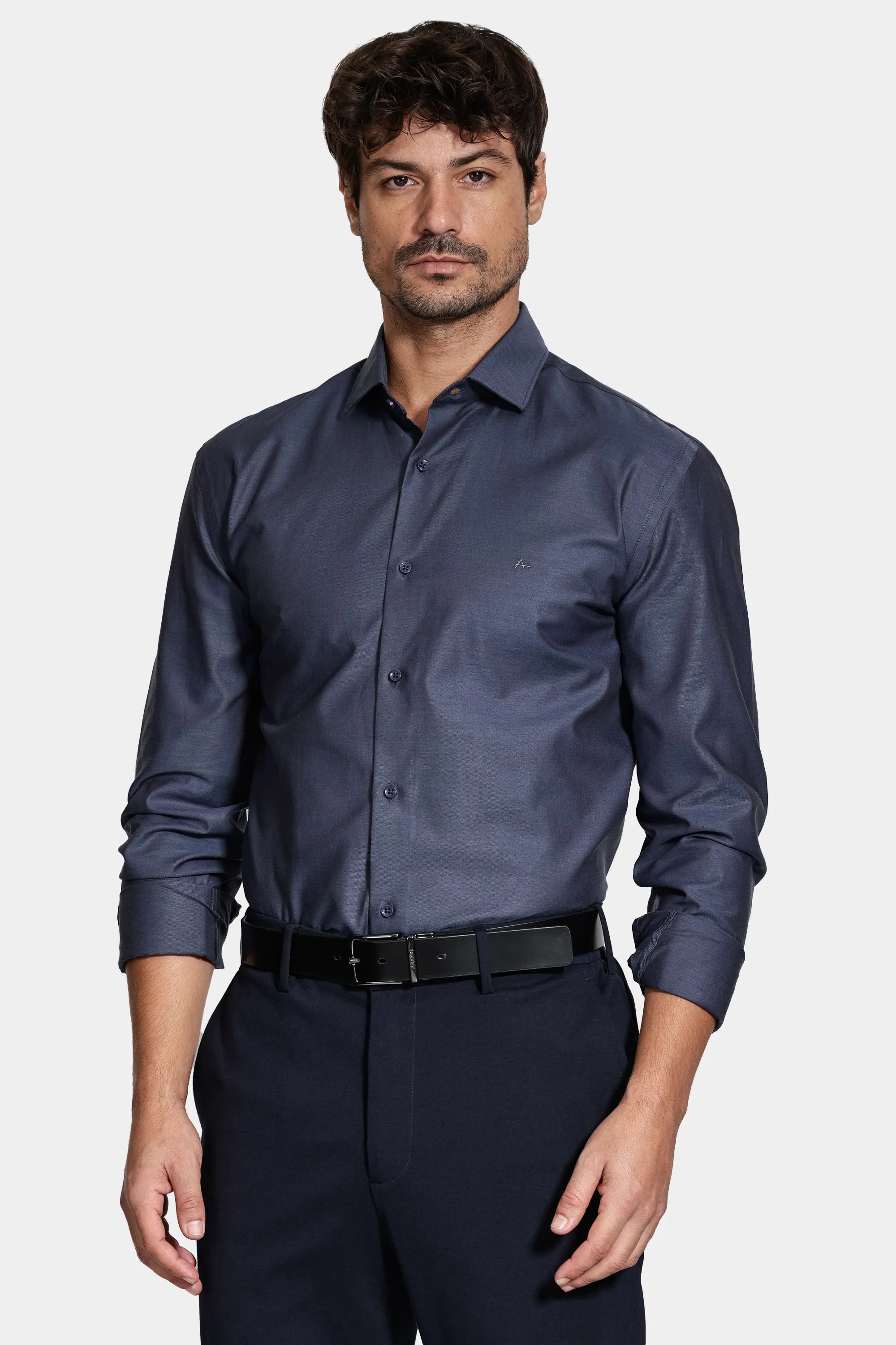 CINTO DUPLA FACE PINSTRIPE ARAMIS PRETO/CAFE