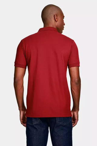 POLO MC ARAMIS PIQUET COLORFIX VERMELHO CARMIM