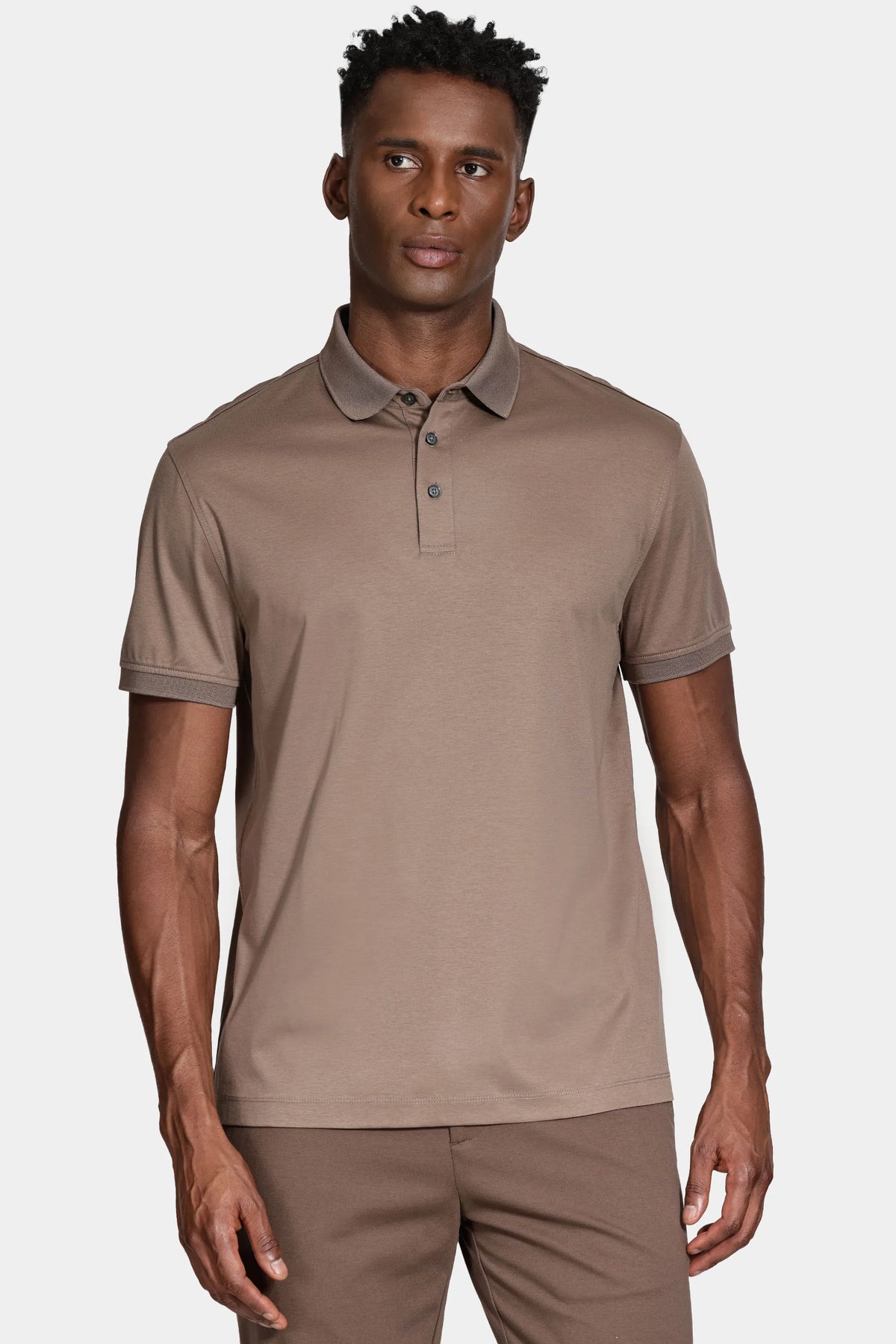 POLO MC MAS ARAMIS DETALHE INTERNO CHARUTO