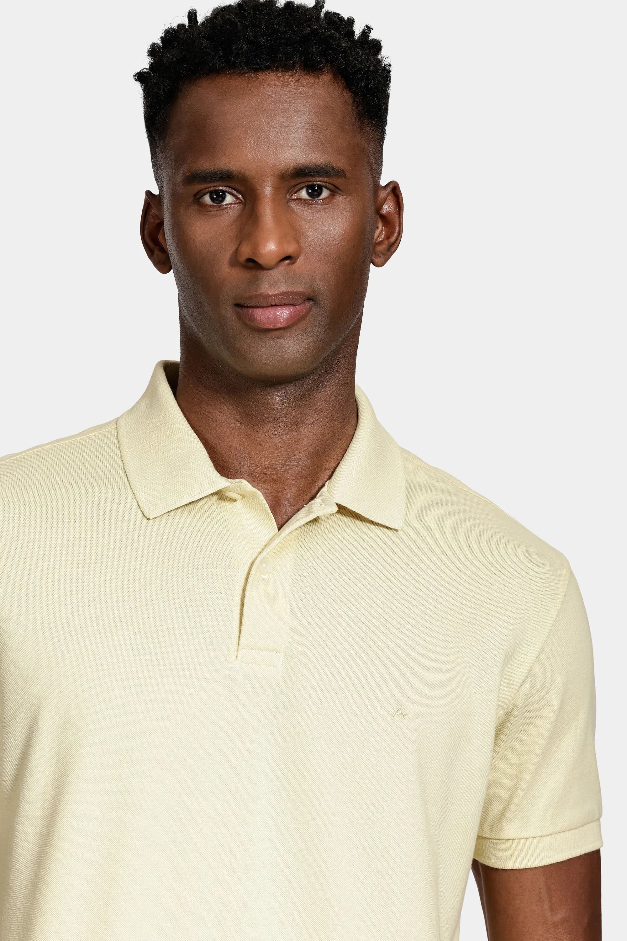 POLO MAS MC ARAMIS BASICA PIQUET CITRICO