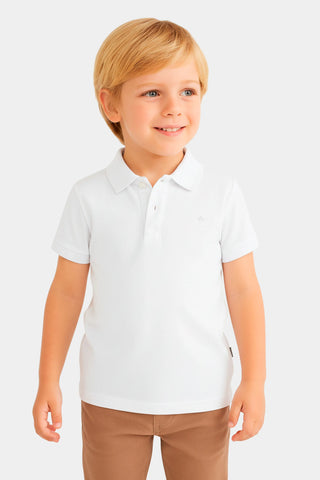 POLO MAS MC ARAMIS INF BASICA BRANCO