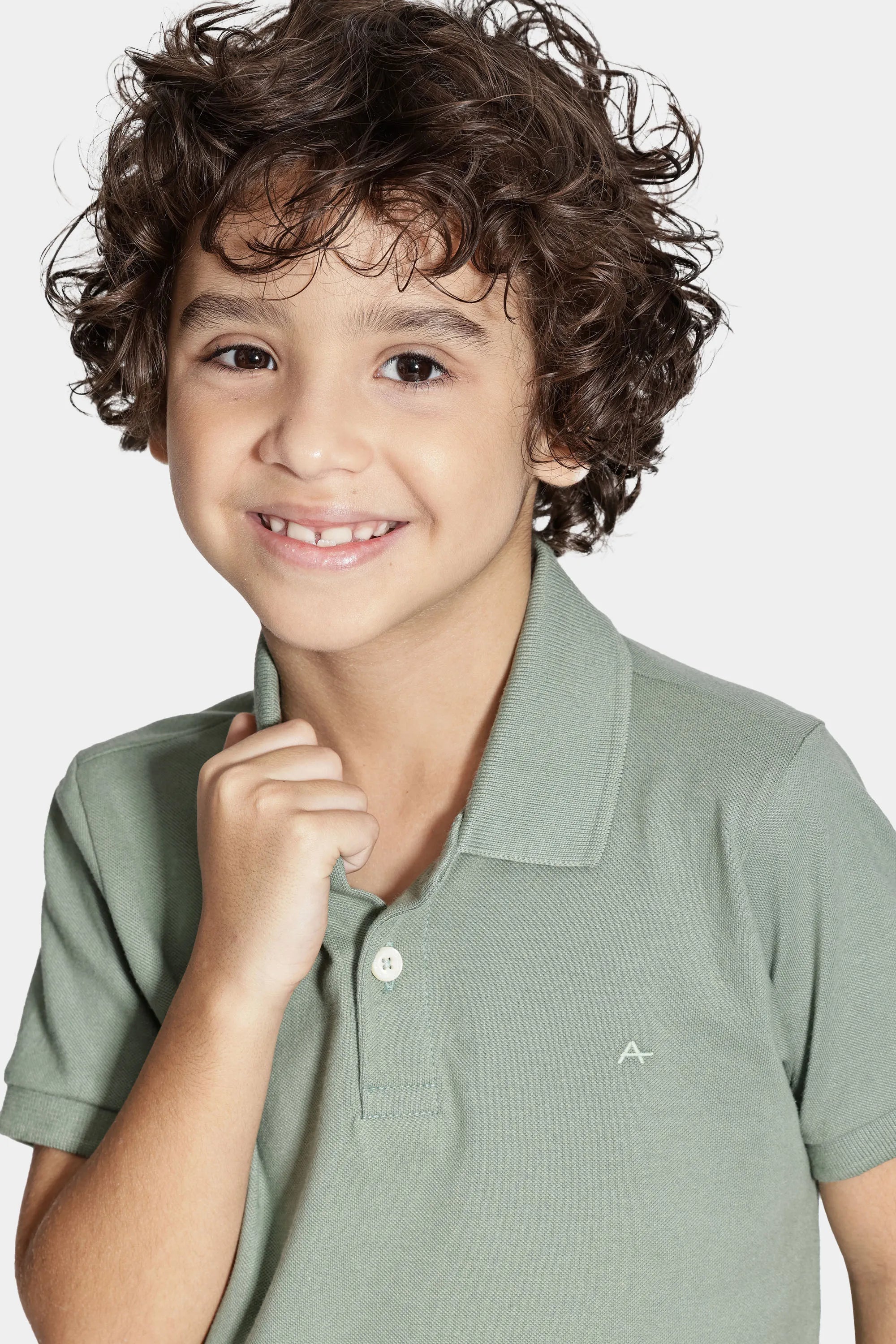 POLO MAS MC ARAMIS INF BASICA MENTA