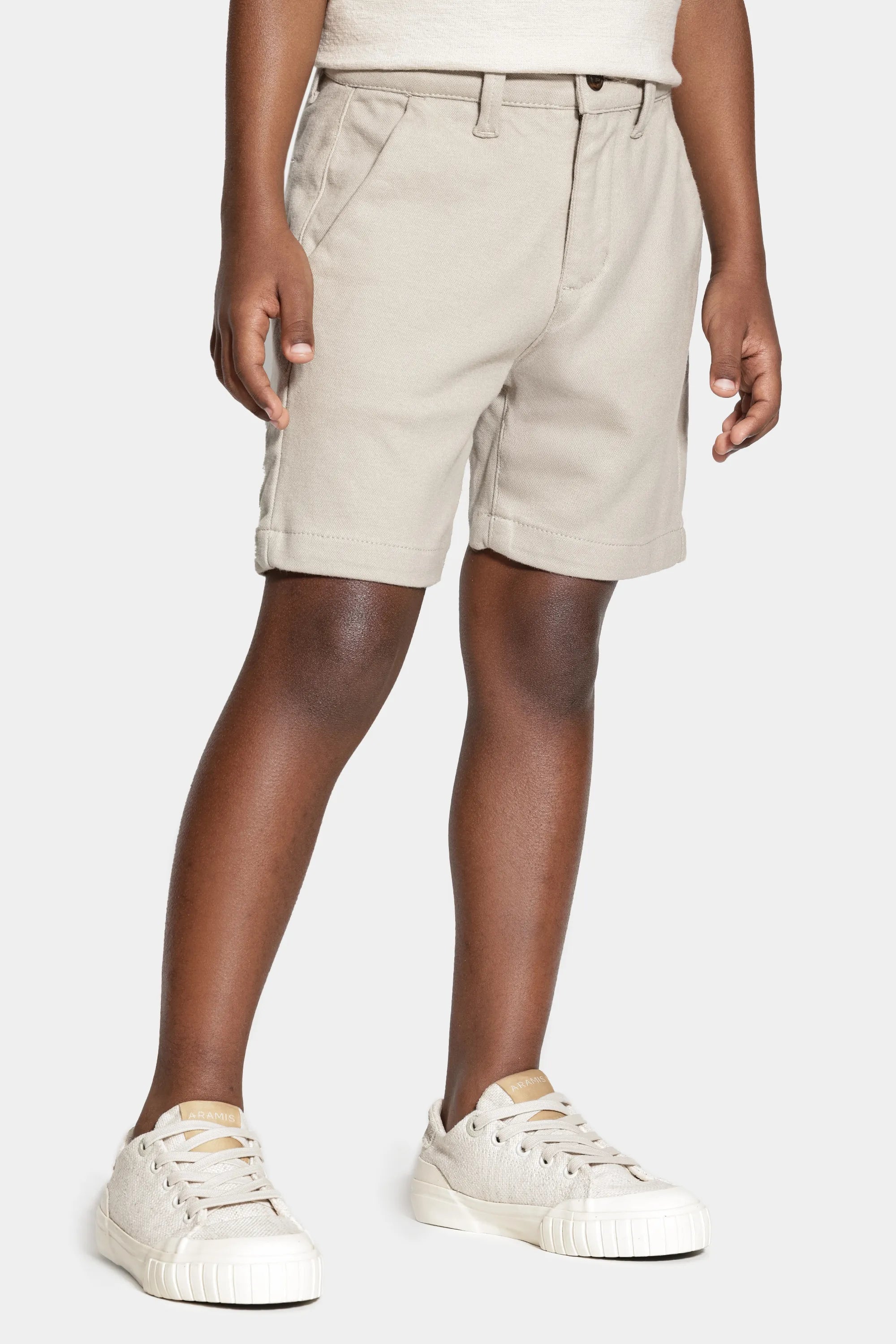 BERMUDA ARAMIS INF CHINO COLOR COMFORT AREIA