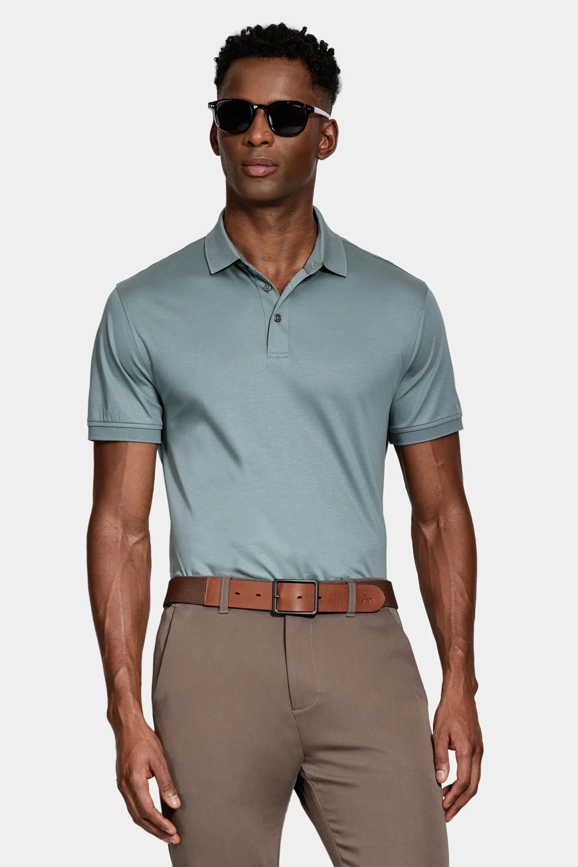 CINTO DUPLA FACE ELASTICO ARAMIS PRETO/MARROM