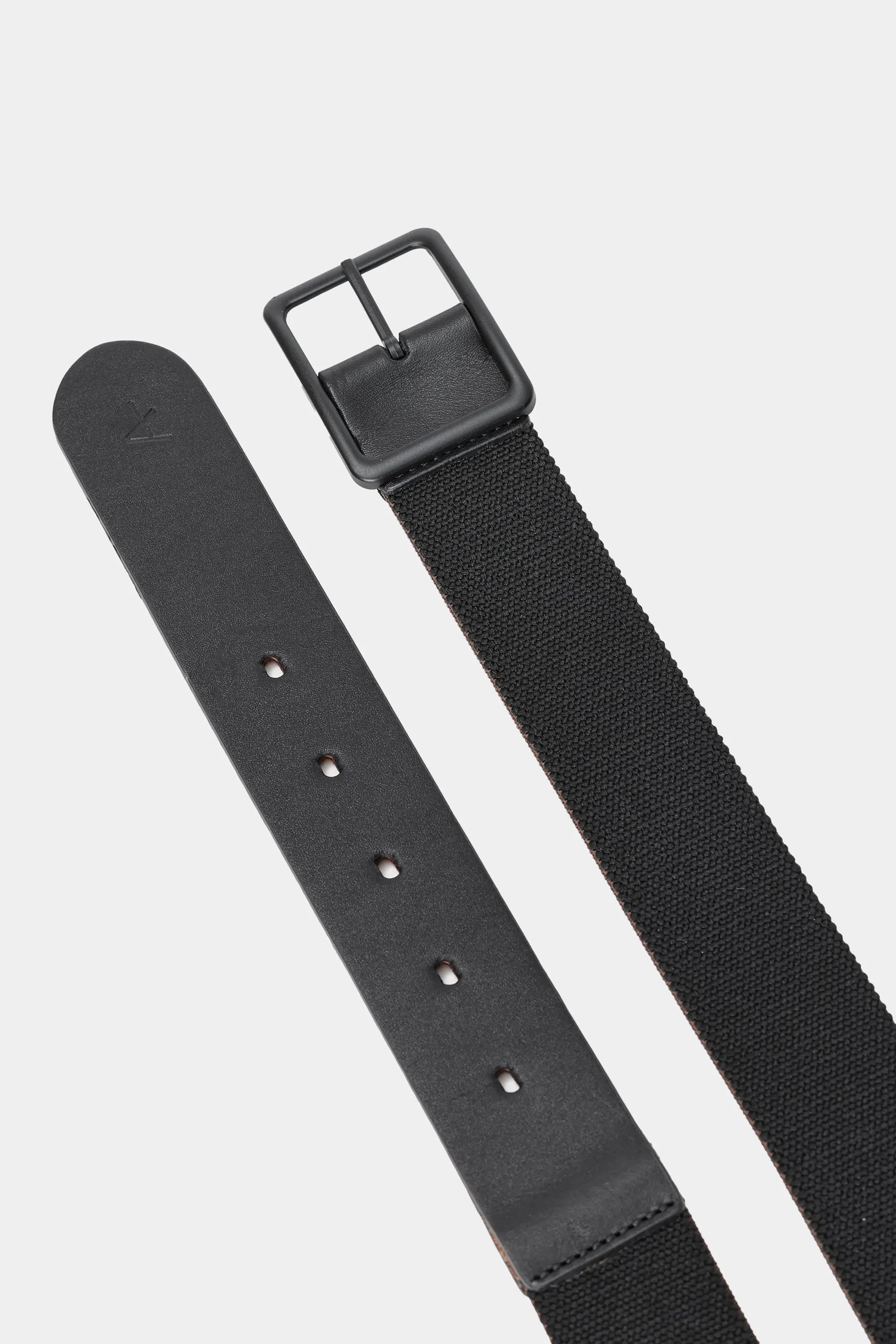 CINTO DUPLA FACE ELASTICO ARAMIS PRETO/MARROM