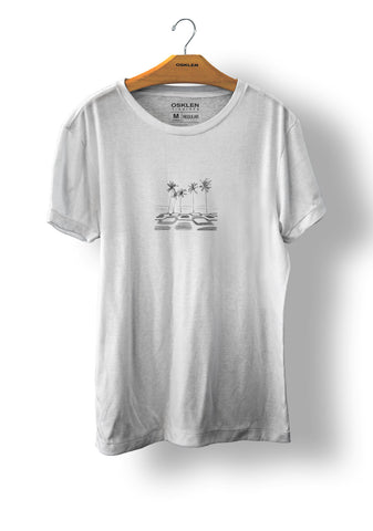 CAMISETA SLIM VINTAGE COQUEIROS IPANEMA BRANCO