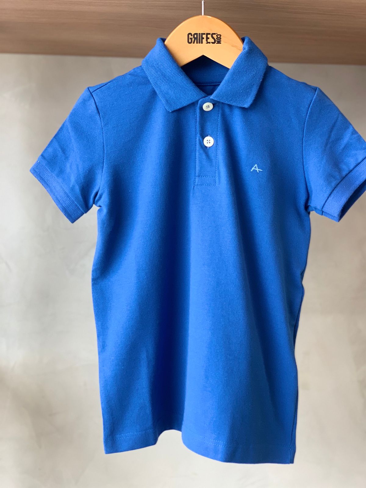 POLO MAS MC ARAMIS INF BASICA AZUL ROYAL