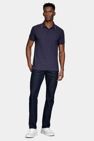 POLO MC ARAMIS PIQUET GOLA NAVY NAVY