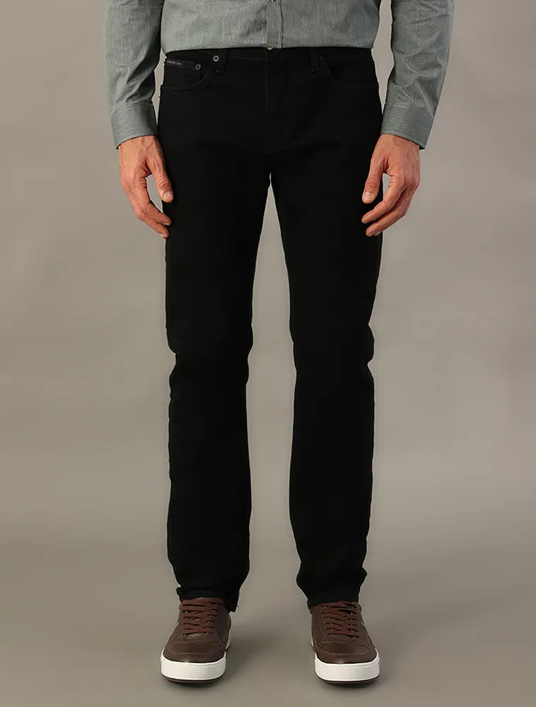 CALCA CKJ MAS JEANS SLIM 5 POCKETS PRETO