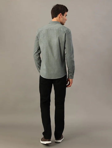 CALCA CKJ MAS JEANS SLIM 5 POCKETS PRETO