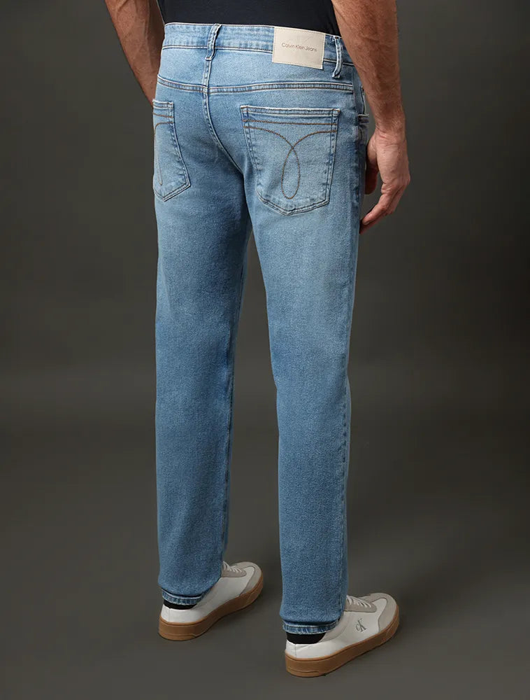 CALCA CKJ MAS JEANS SKINNY 5 POCKETS AZUL CLARO