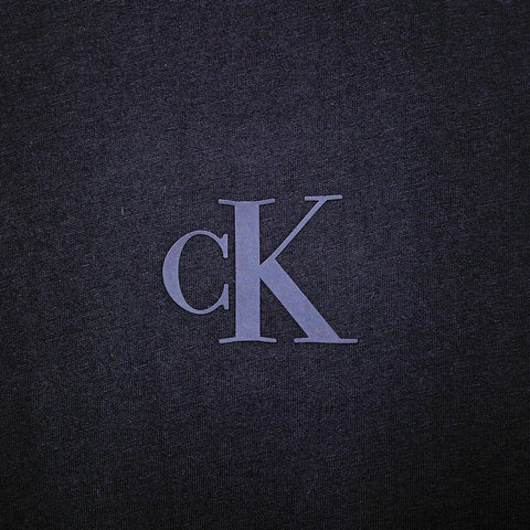 CAMISETA CKJ KIDS MC RUBBER PATCH PRETO