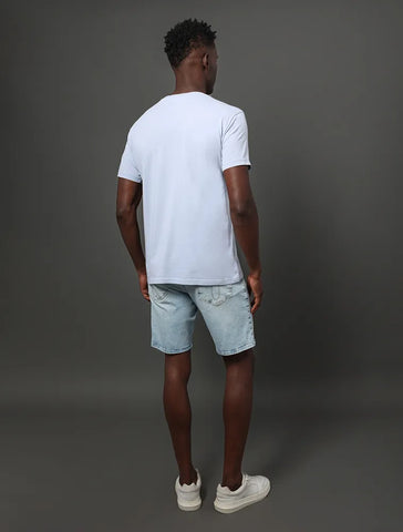 CAMISETA MC MAS CKJ RE ISSUE LAVANDA