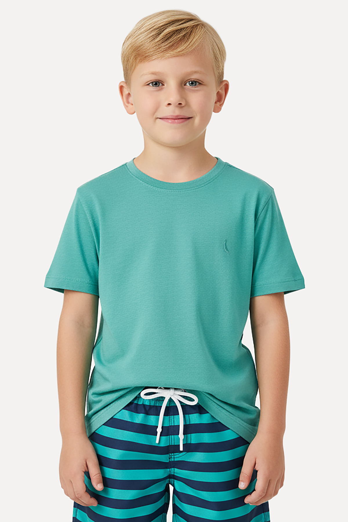 CAMISETA RSV MINI MC MALHA PESSEGO VERDE BANDEIRA