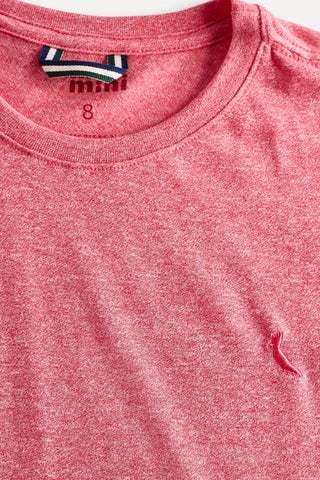 CAMISETA RSV MINI MC MALHA PESSEGO CEREJA