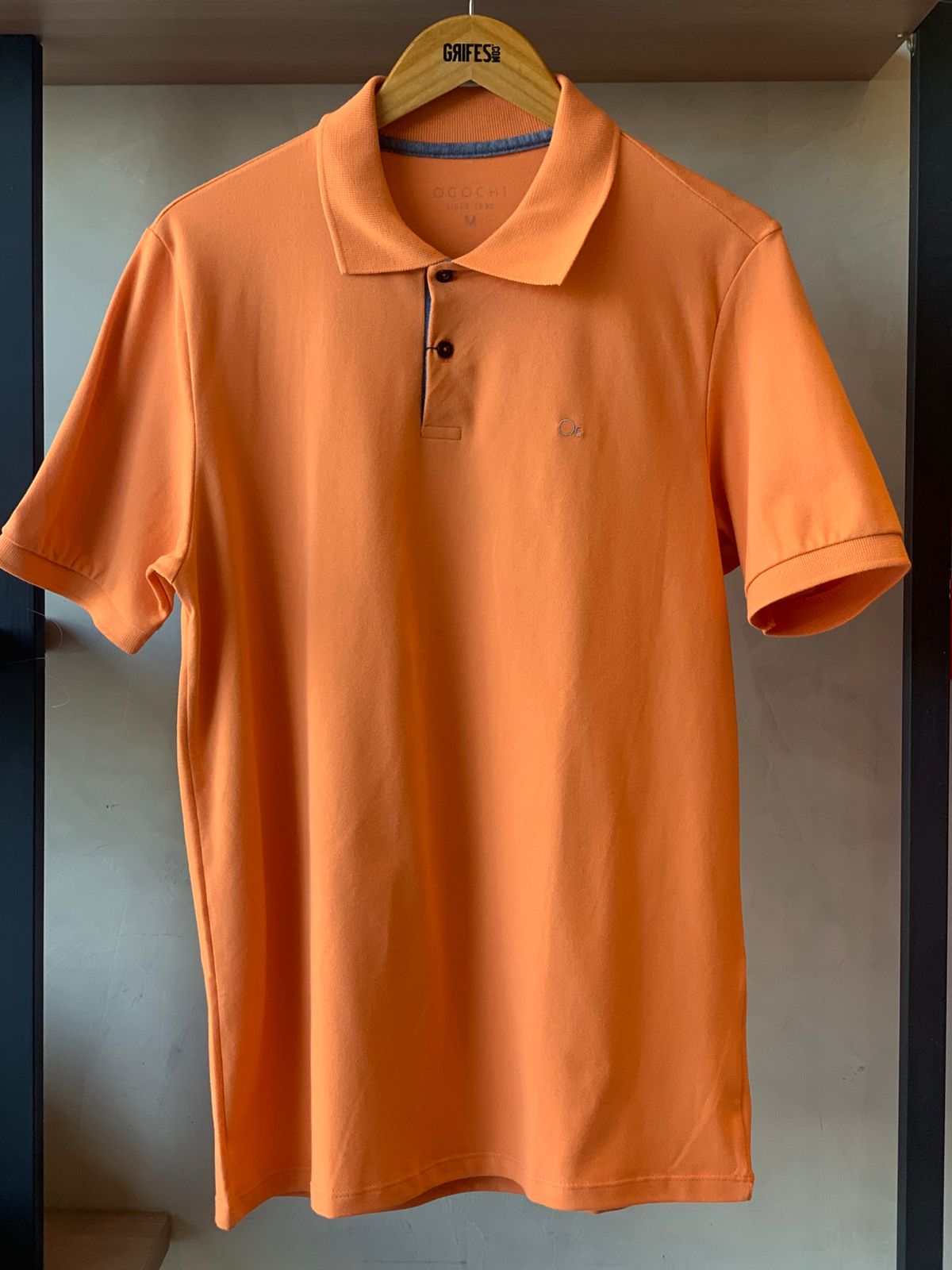 POLO OGOCHI INF MC SLIM ESSENCIAL LARANJA 1344