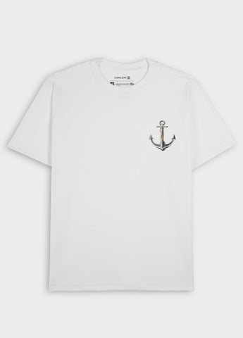 CAMISETA MAS MC BIG SHIRT ANCORA BRANCO