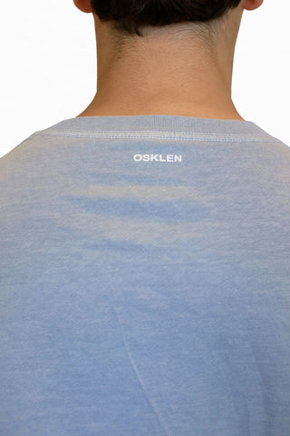 CAMISETA MAS MC STONE LIRIO OSKLEN AZUL RIO