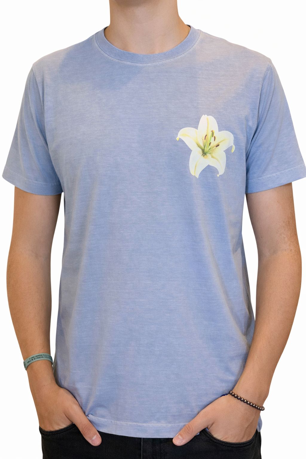 CAMISETA MAS MC STONE LIRIO OSKLEN AZUL RIO