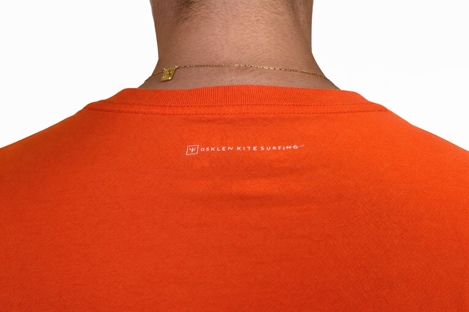 CAMISETA MAS MC SLIM VINTAGE KITE BOX LARANJA TANGERINA