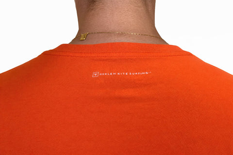 CAMISETA MAS MC SLIM VINTAGE KITE BOX LARANJA TANGERINA