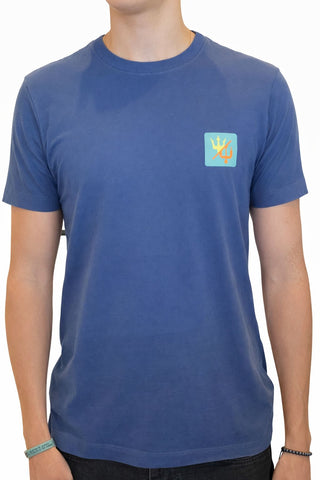 CAMISETA MAS MC SLIM STONE COQUEIROS VERDE MATA