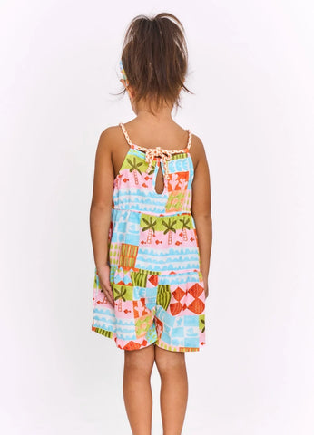 MACAQUINHO FEM GEOPRAIA ALPHABETO BRANCO/ROSA/LARANJA/AZUL