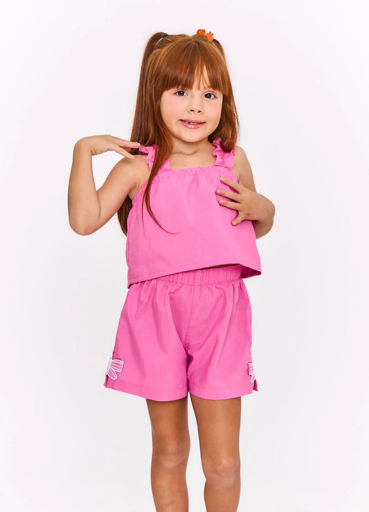 CONJ FEM BORBOCORES ALPHABETO ROSA