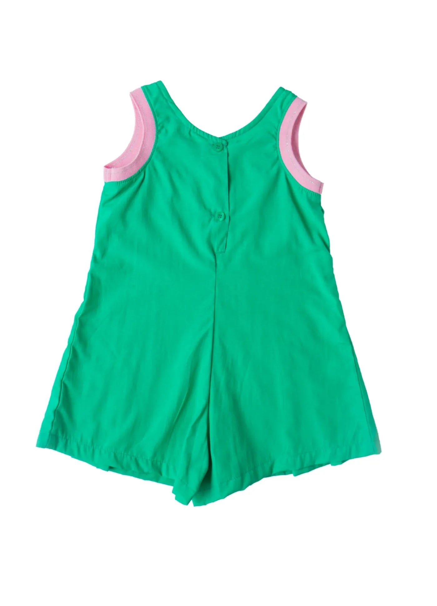 MACAQUINHO FEM CASA DE FLORES VERDE