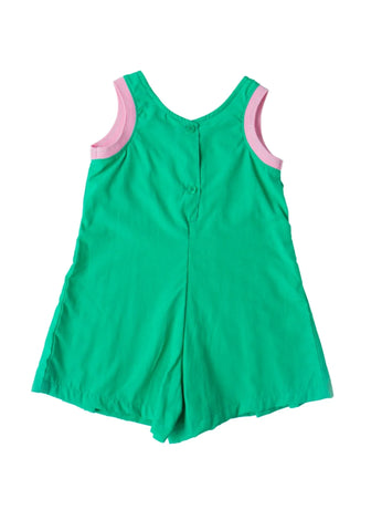 MACAQUINHO FEM CASA DE FLORES VERDE